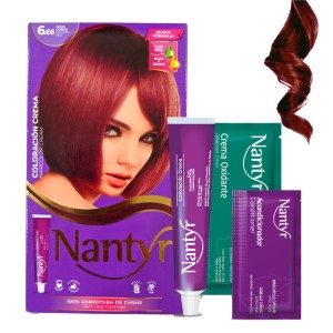 NANTYR KIT COLOR 6.66 ROJO COBRE